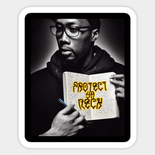 Rza Protect Ya Neck Sticker